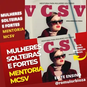 Imagem de capa para o Curso online MENTORIA MULHERES SOLTEIRAS E FORTES