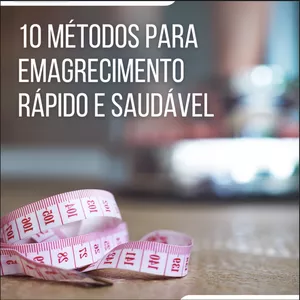 Imagem de capa para o Ebook Emagrecimento Rápido e Saudável