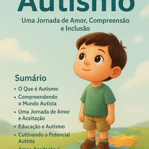Imagem de capa para o Ebook aprenda a lidar com o autismo
