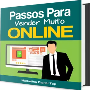 Imagem de capa para o Ebook Passos para vender muito online