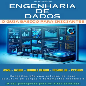 Imagem de capa para o Ebook Engenharia de Dados - O Guia Básico Para Iniciantes
