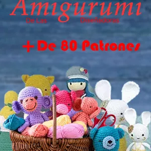 Imagen de portada para Ebook patrones únicos de amigurumi 