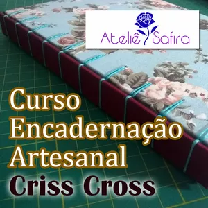 Imagem de capa para o Curso online Encadernação Criss Cross - Costura Artesanal