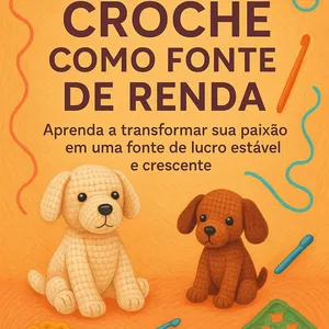 Imagem de capa para o Ebook CROCHÊ COMO FONTE DE RENDA