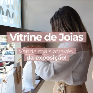 Vitrine de Joias: venda mais através da exposição por Gabriela Delazeri