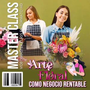 Imagen de portada para Curso online Arte Floral como Negocio Rentable