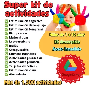 Imagen de portada para Ebook Super kit de actividades ⭐