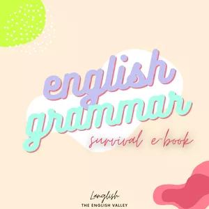 Imagem principal do produto E-BOOK: Gramática do Inglês - Descomplicada!