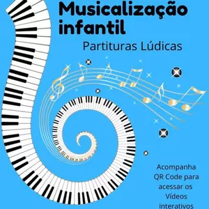 Imagem de capa para o Ebook Coletãnea de Hinos CCB - Musicalização Infantil - Partituras Lúdicas
