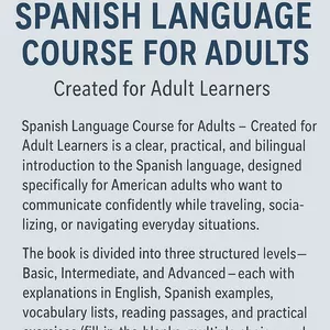 Cover image for Ebook Spanish language course