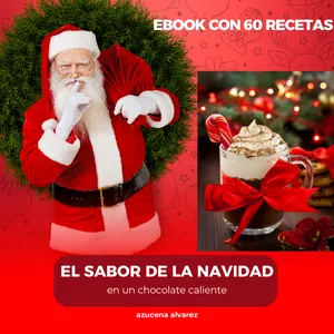 Imagen de portada para Ebook Ebook  60 recetas de Chocolate caliente Navideño/Invierno