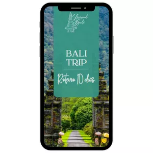 Imagem de capa para o Ebook Roteiro 10 Dias em Bali