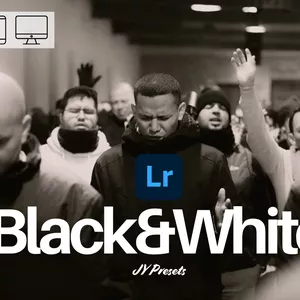 Imagen de portada para Curso online JY Black&amp;White Presets