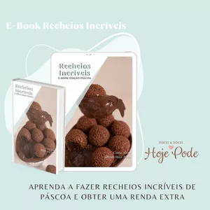 Imagem de capa para o Ebook EBOOK -  Recheios Incríveis - ATUALIZADO