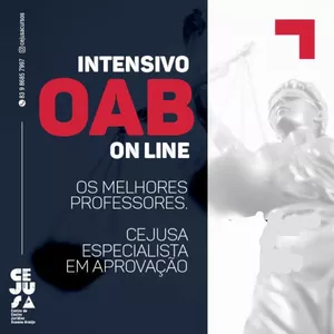 Imagem de capa para o Curso online 33º Exame - Curso Intensivo OAB