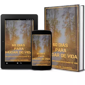 Imagem de capa para o Ebook 60 dias para MUDAR de VIDA