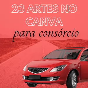 Imagem de capa para o Ebook Pack de Artes Para Consórcio