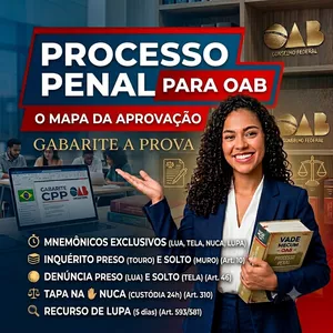 Imagem do curso Processo Penal para o Exame da OAB