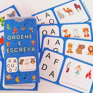 Imagem de capa para o Ebook ORDENE E ESCREVA