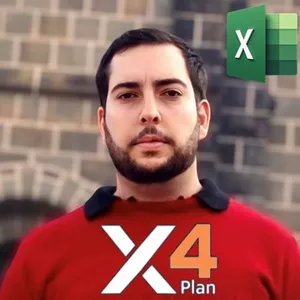 Planilha Aula de Excel para Criação e Automação de Relatórios Gerencias Profissionais com Rogério Carboni da X4Plan. Eleve suas Habilidades com foco no Mercado de Trabalho.