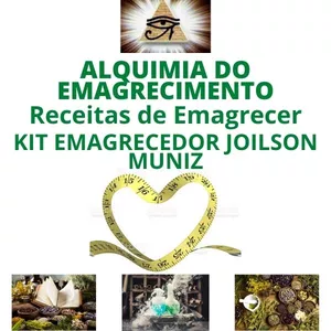 Imagem de capa para o Ebook ALQUIMIA DO EMAGRECIMENTO - Receitas de Emagrecer - KIT EMAGRECEDOR JOILSON MUNIZ
