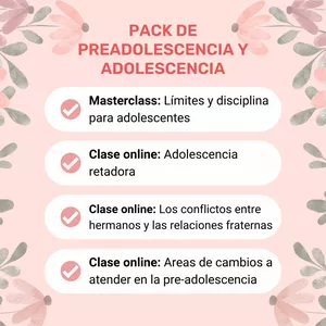Imagen de portada para Curso online Pack de pre-adolescencia y adolescencia