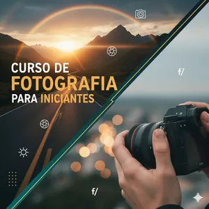 Imagem de capa para o Ebook CURSO DE FOTOGRAFIA PARA INICIANTES