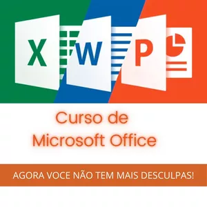 Imagem de capa para o Curso online Curso de Microsoft Office - Word -Excel- Power Point