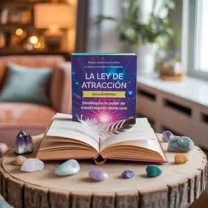 Imagen de portada para Ebook La Ley de Atracción Explicada para Dummies: Desbloquea tu Poder de Manifestación desde Cero