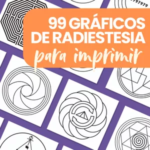 Imagem de capa para o Ebook PACK 99 GRÁFICOS DE RADIESTESIA EM PDF PARA IMPRIMIR