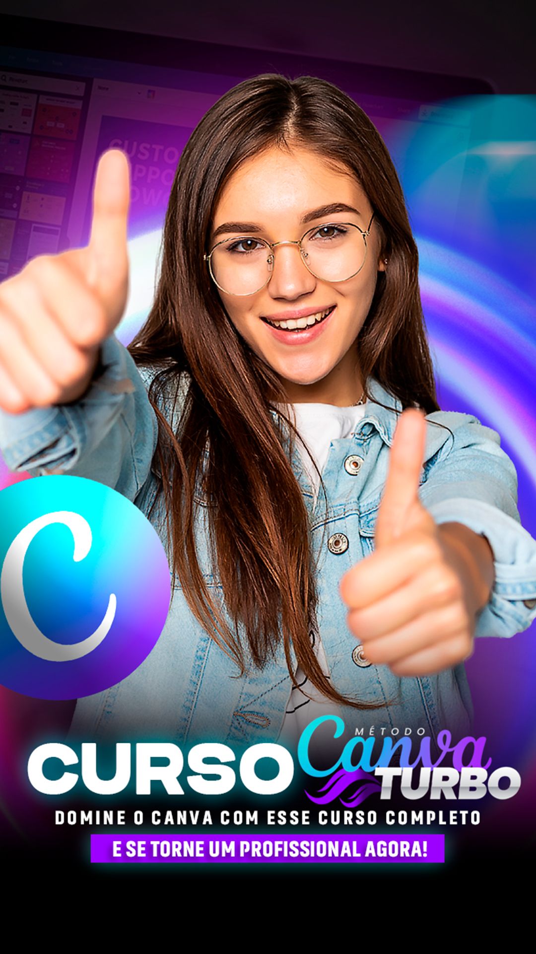Imagem do curso Design Inteligente com Canva