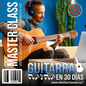 Imagen de portada para Curso online Guitarra En 30 Días
