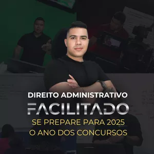 Imagem de capa para o Curso online Direito administrativo FACILITADO