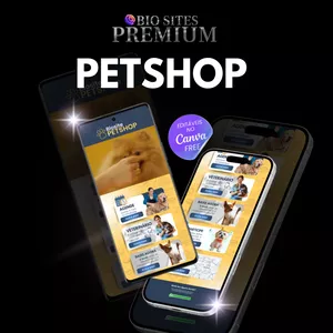Imagem de capa para o Curso online BIO SITE PREMIUM - PETSHOP