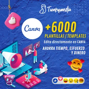 Imagen de portada para Curso online Super Pack de Canva | Crea tu propio contenido