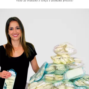 Imagem de capa para o Ebook GUIA PRATICO PARA ESTOCAR LEITE MATERNO