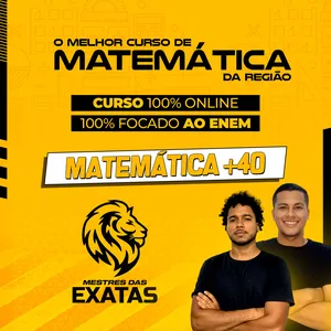 Imagem do curso MATEMÁTICA +40 ENEM