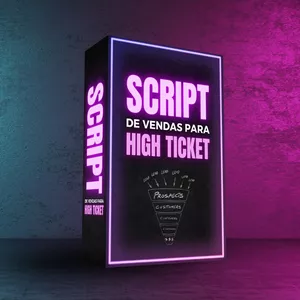 Imagem de capa para o Curso online Script de Vendas para High Ticket