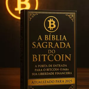 Imagem de capa para o Ebook A Bíblia do Bitcoin (+ Guia Rápido Para Iniciantes + FAQ - GRÁTIS)