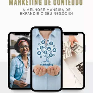 Imagem de capa para o Curso online Fábrica de conteúdos que vendem