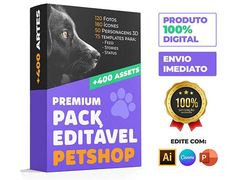 Premium Pack Editável Petshop: Templates Para Instagram — imagem 3