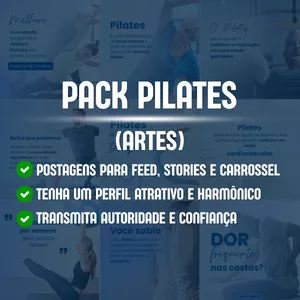 Imagem de capa para o Curso online Pack Pilates