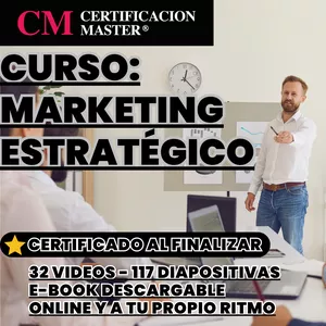 Imagen de portada para Curso online CURSO INTENSIVO EN MARKETING ESTRATÉGICO