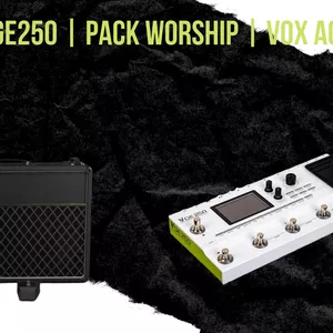 Imagem de capa para o Curso online MOOER GE250 | PACK WORSHIP | VOX AC 30 + IR