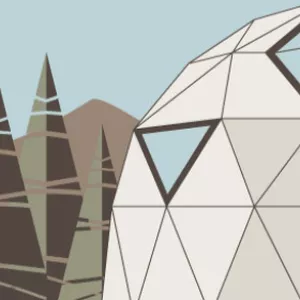 Imagem de capa para o Curso online Curso Online de Domos Geodésicos - MÉTODO COM CONECTORES