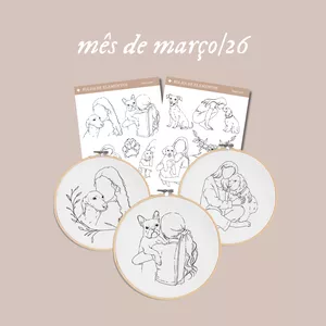 Imagem de capa para o Curso online Assinatura de Riscos Para Bordado