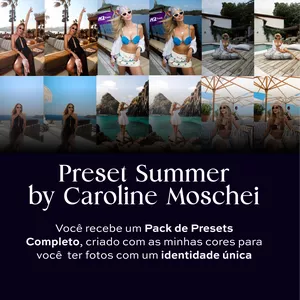 Imagem do curso 🛎️Novo: Presets SUMMER 2026 by Caroline Moschei