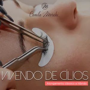 Imagem de capa para o Curso online Vivendo de Cílios