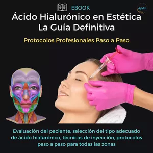 Imagen de portada para Ebook Ácido Hialurónico en Estética - La Guía Definitiva Paso a Paso 