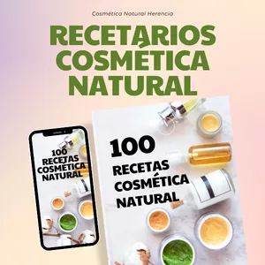 Imagen de portada para Ebook 100 Recetas de Cosmética Natural